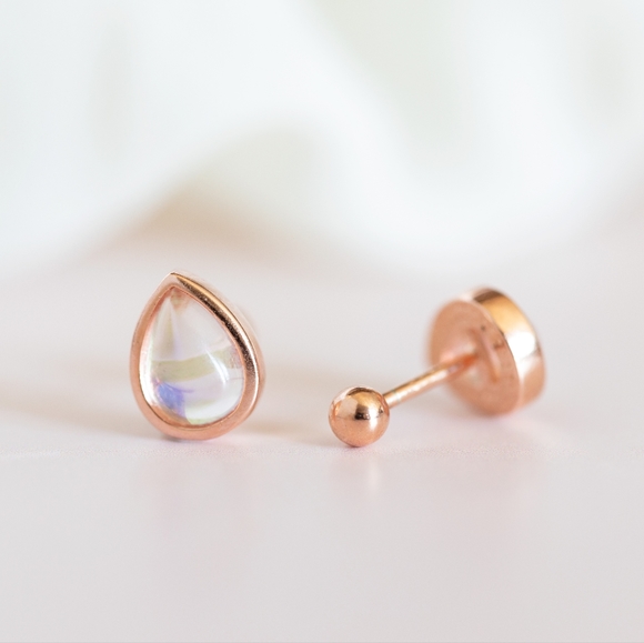 Rose Gold Drops (S925) - Picture 8 of 11